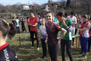 Петя Петкова от Вежен Тетевен на старт на купа 3 март